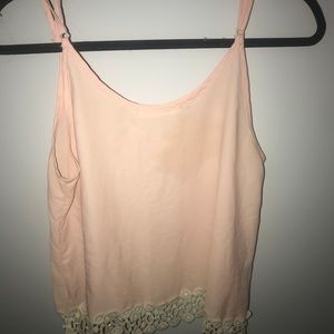 Light pink tank top